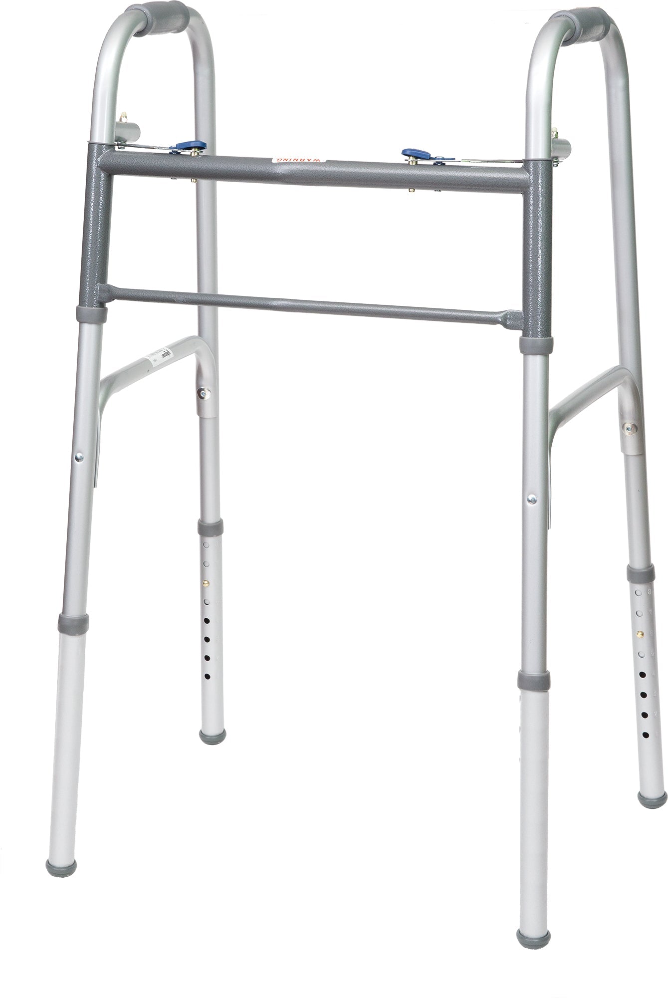 ProBasics Economy Two-Button Folding Steel Walker, Lightweight, Weight Support-350lbs, WKSAN2B