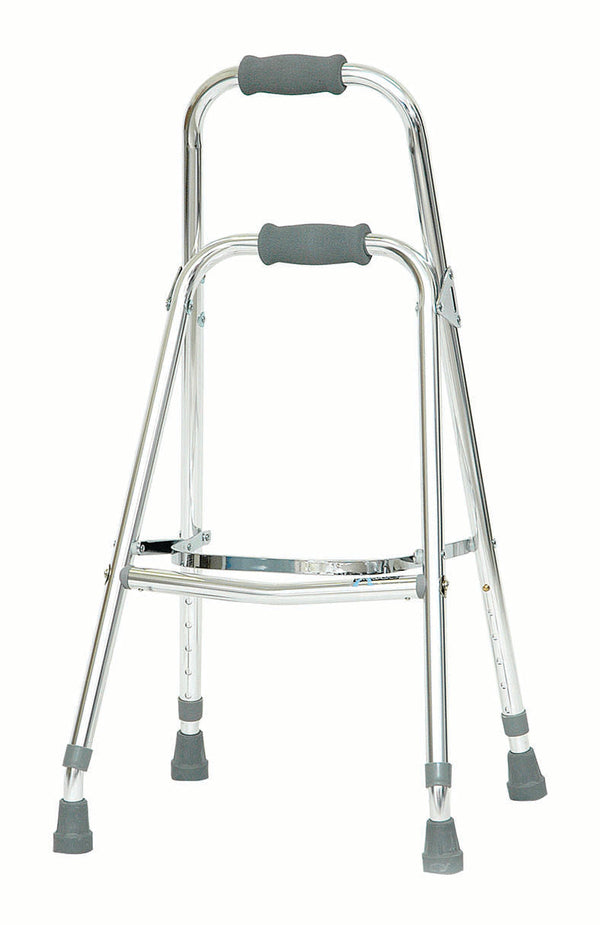 ProBasics Folding Walkcane Hemi Walker Aluminum Lightweight Height Adjustment-28.5Inch - 33.5Inch, Weight Support-250lbs, PB6055
