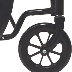 ProBasics K1 wheelchair folded for easy storage and transport