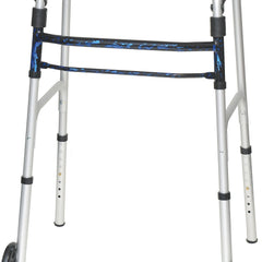 ProBasics Sure Lever Release Folding Walker Aluminum Lightweight, Weight Support-350lbs, Wheel Size-5inch, WKAAWSLB