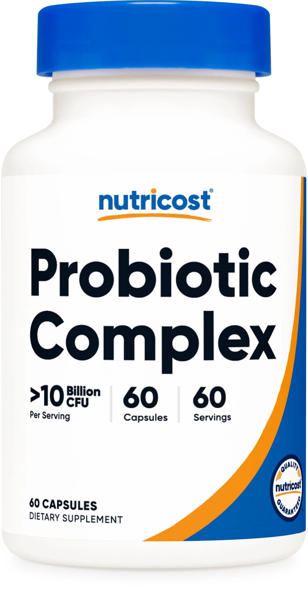 Probiotic Complex (10 Billion CFU) 60 Capsules   Supplement
