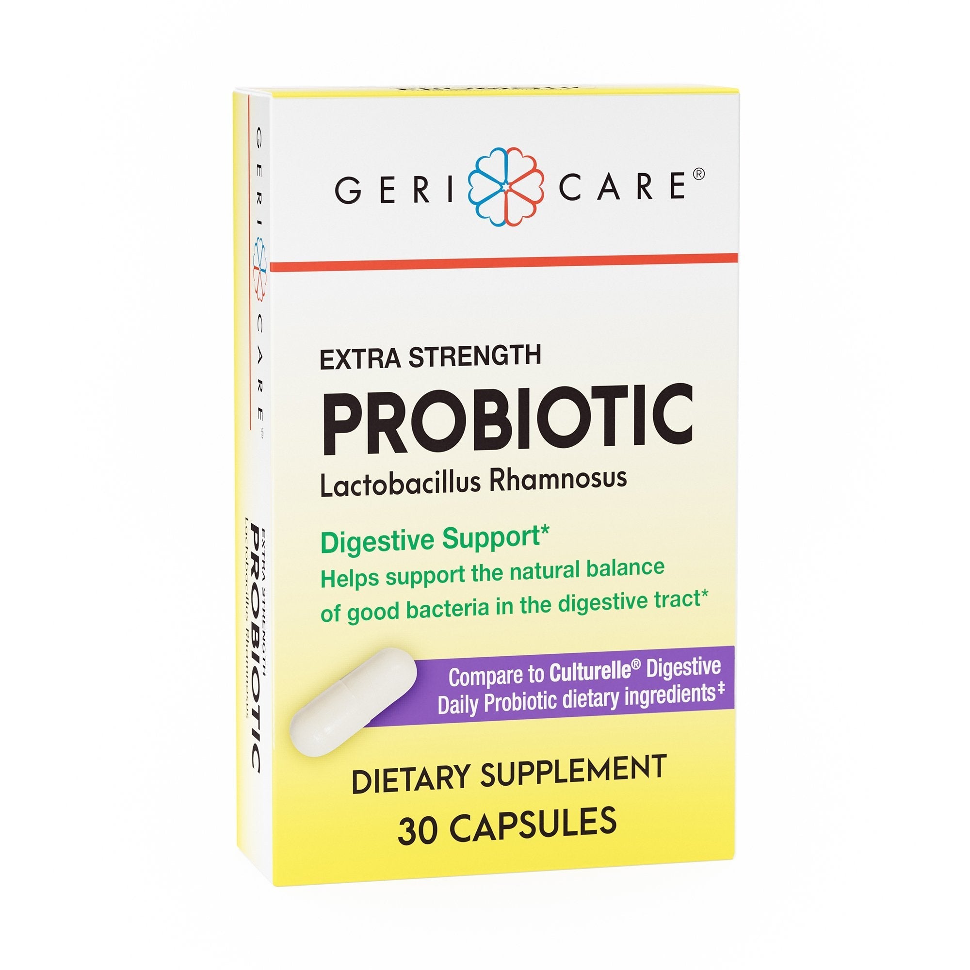 Probiotic Dietary Supplement Geri Care 30 per Box Capsule