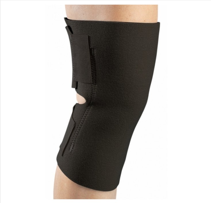 Knee Wrap ProCare One Size Fits Most Wraparound / Hook and Loop Strap Closure Left or Right Knee