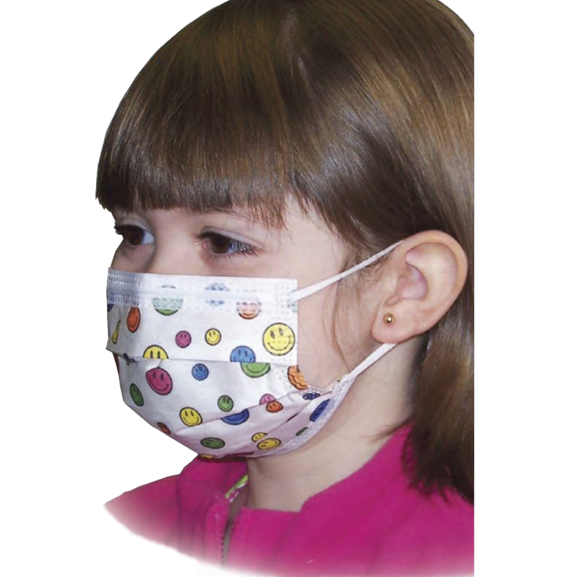 Procedure Mask Precept Children's Mask Not Rated Earloops One Size Fits Most