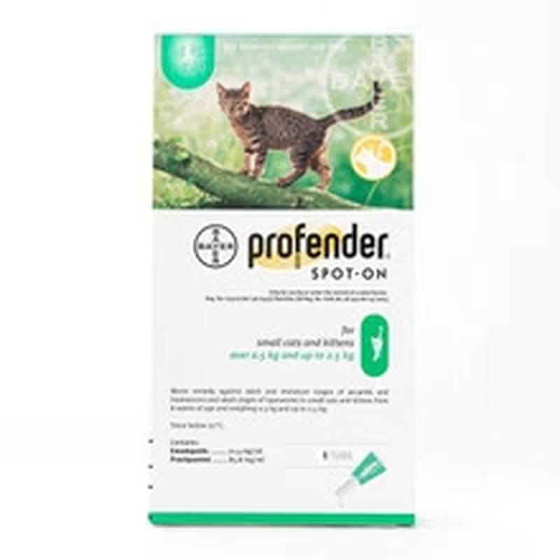 Profender Spot On for Small Cats under 2.5Kg (5.5Lbs), Single Tube Pack