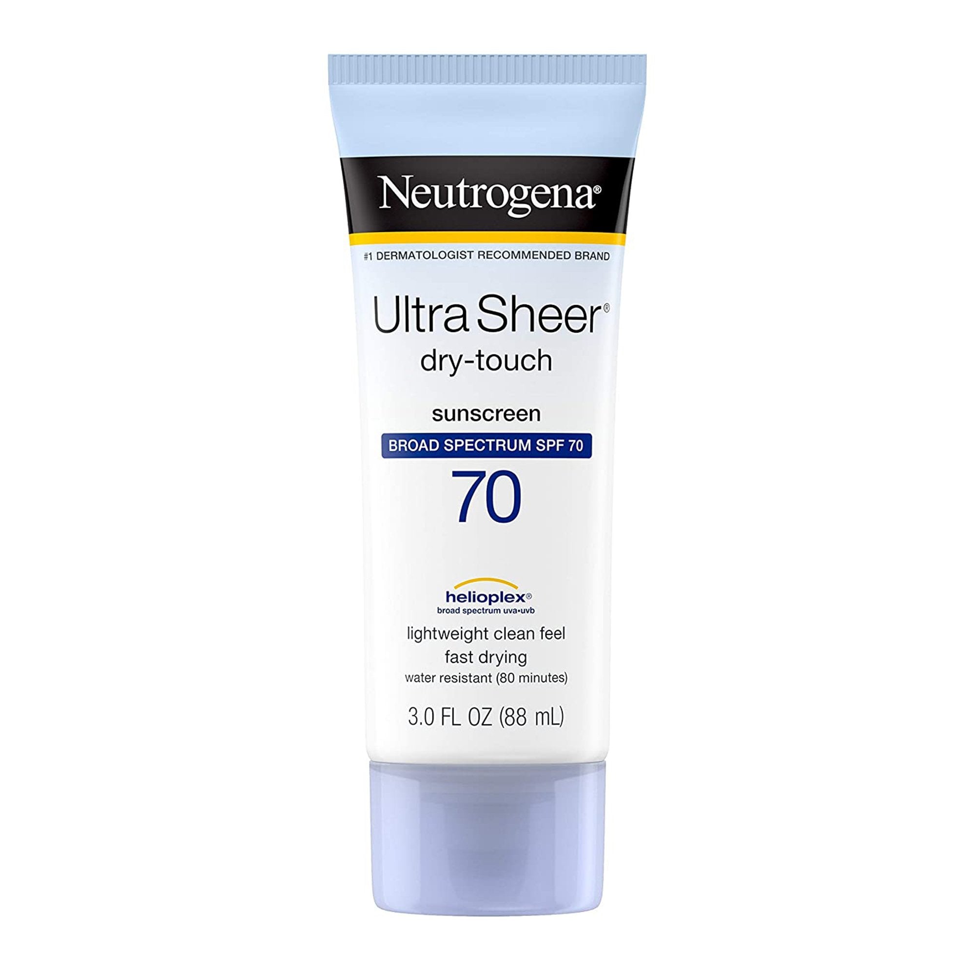 Sunblock Neutrogena® Ultra Sheer® SPF 70 Lotion 3 oz. Tube