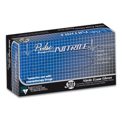 pulse nitrile exam glove large aqua blue pulse nitrile exam glove mk764271bx