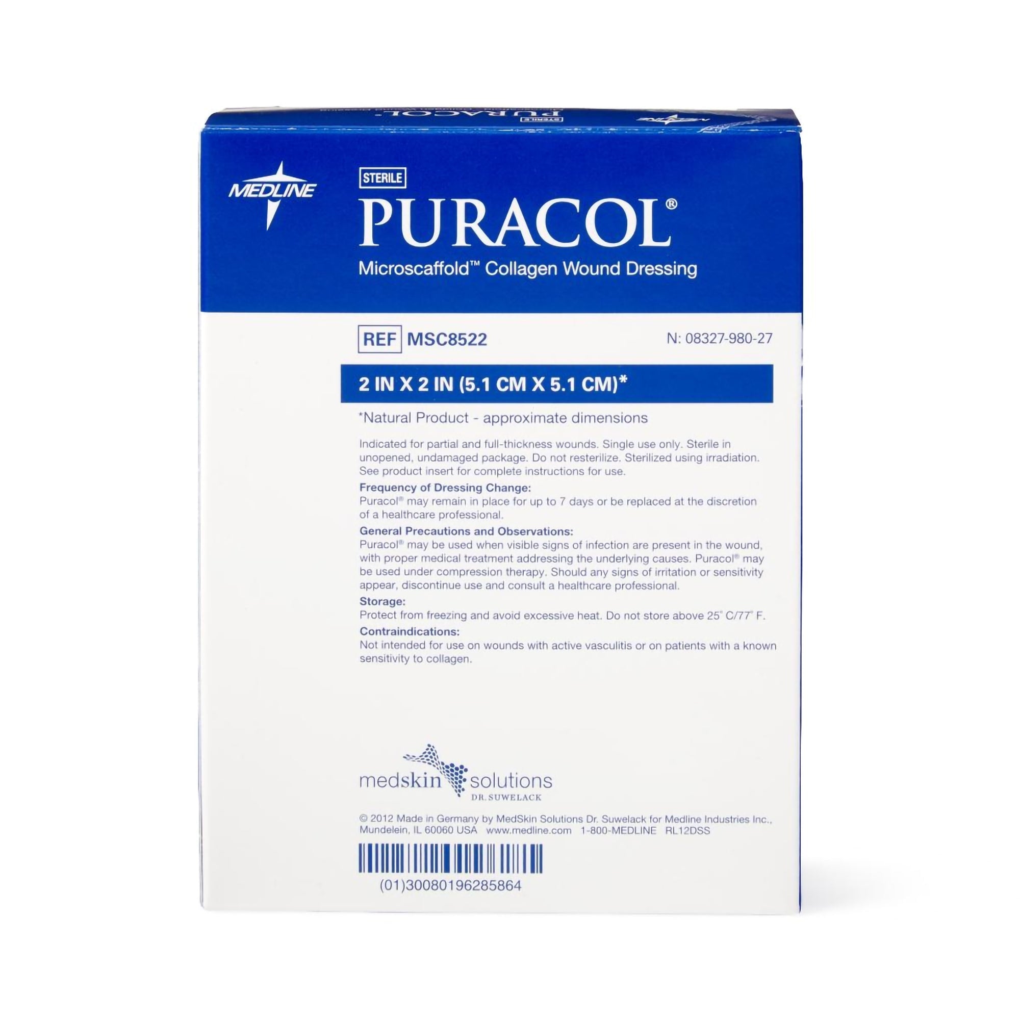 puracol collagen wound dressing 2 x 2 inch puracol collagen dressing mk798519ea