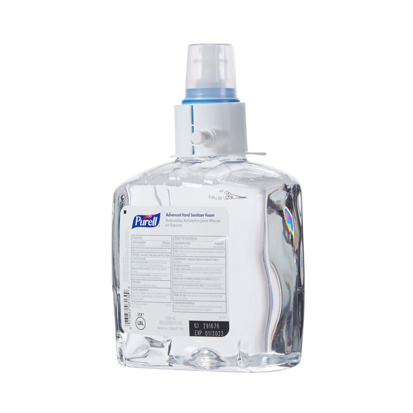 Hand Sanitizer Purell Advanced 1,200 mL Ethyl Alcohol Foaming Dispenser Refill Bottle