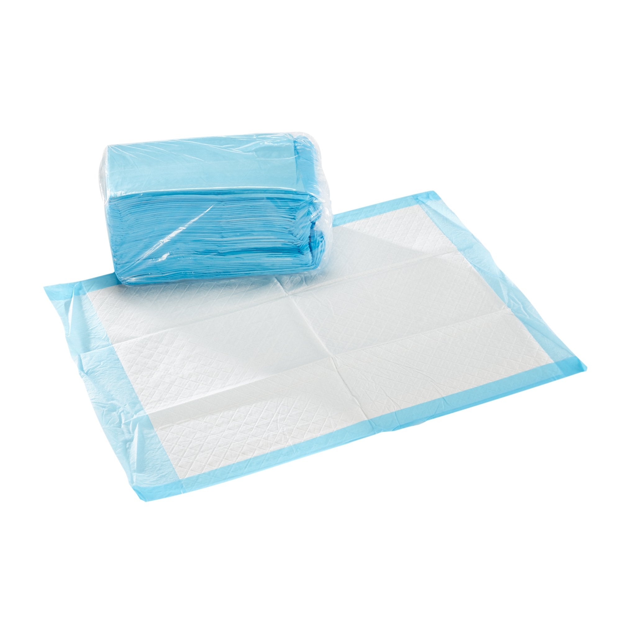 Procedure Underpad McKesson 17 W X 24 L Inch Blue NonSterile, Packaging Type- Case