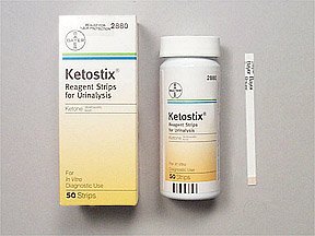 Urinalysis Reagent Ketostix Ketone For Ketone in Urine, Packaging Type- Box