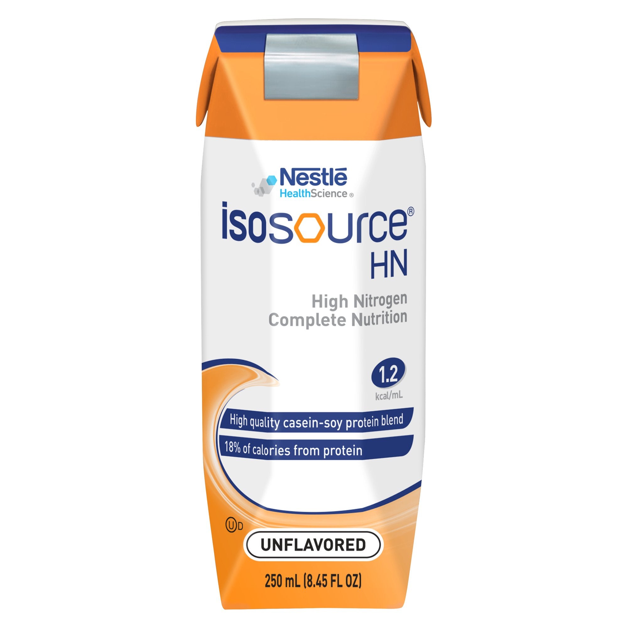 Tube Feeding Formula Isosource HN Unflavored Liquid 250 mL Carton, Packaging Type- Case