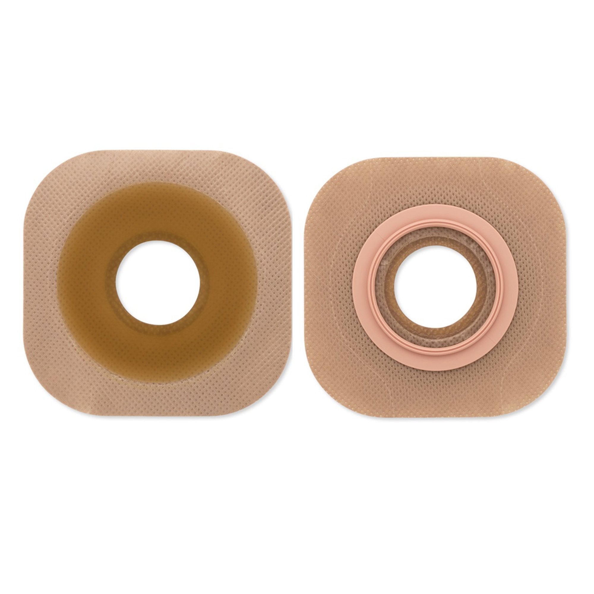 Ostomy Barrier FlexTend Trim to Fit, Extended Wear Without Tape 44 mm Flange Green Code System Hydrocolloid Up to 1-1/4 Inch Opening