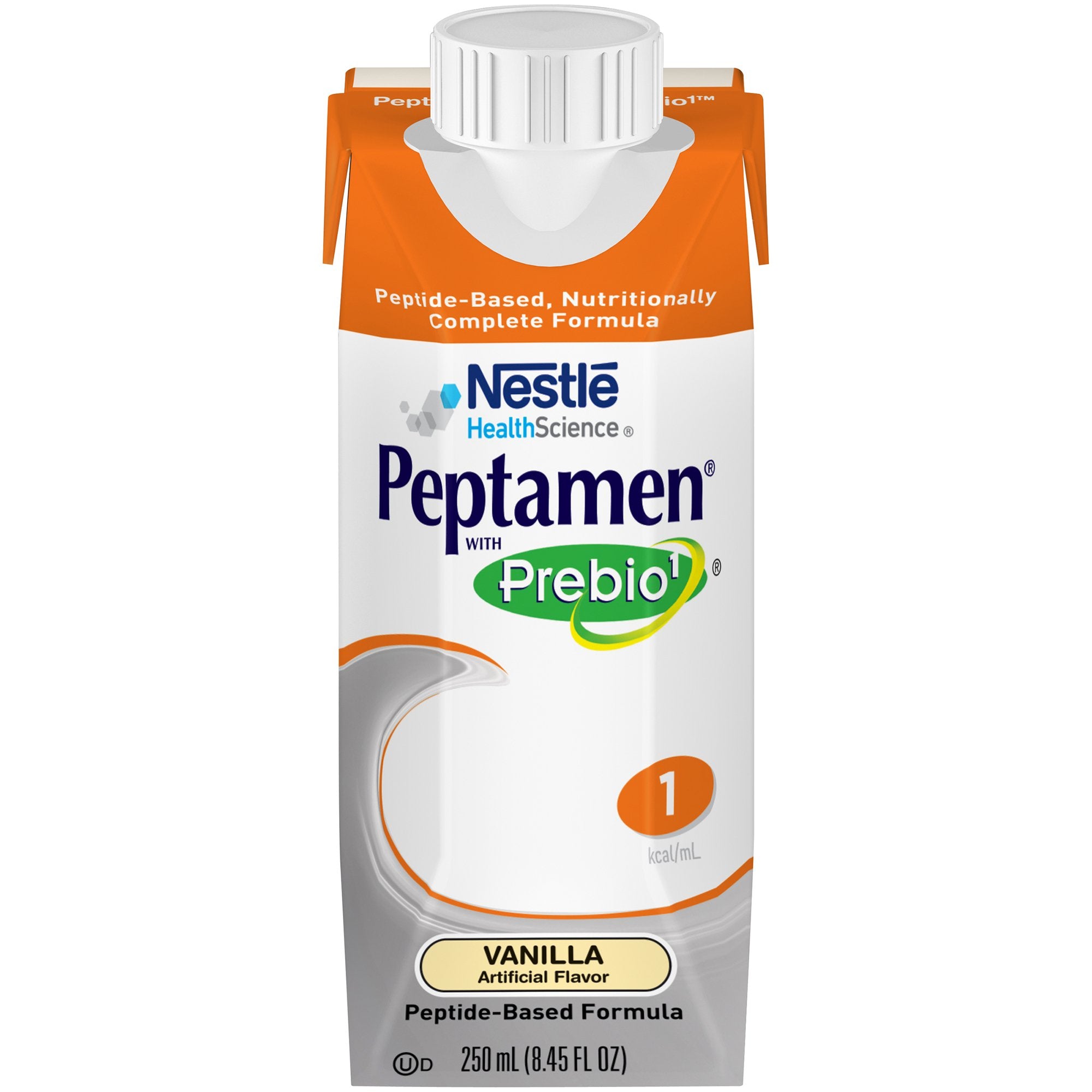 Oral Supplement Peptamen with Prebio 1 Vanilla Flavor Liquid 250 mL Carton, Packaging Type- Case