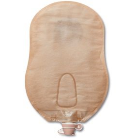 Urostomy Pouch Premier One-Piece System 9 Inch Length Convex, Pre-Cut 1-3/8 Inch Stoma Drainable, Packaging Type- Box