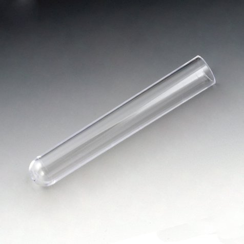 Test Tube Plain 5 mL Without Closure Polystyrene Tube, Packaging Type- Box