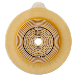 Ostomy Barrier Assura2 Trim to Fit, Extended Wear Silicone Based Adhesive 60 mm Flange Blue Code System Synthetic Resin 3/8 to 2 1/4 Inch Opening
