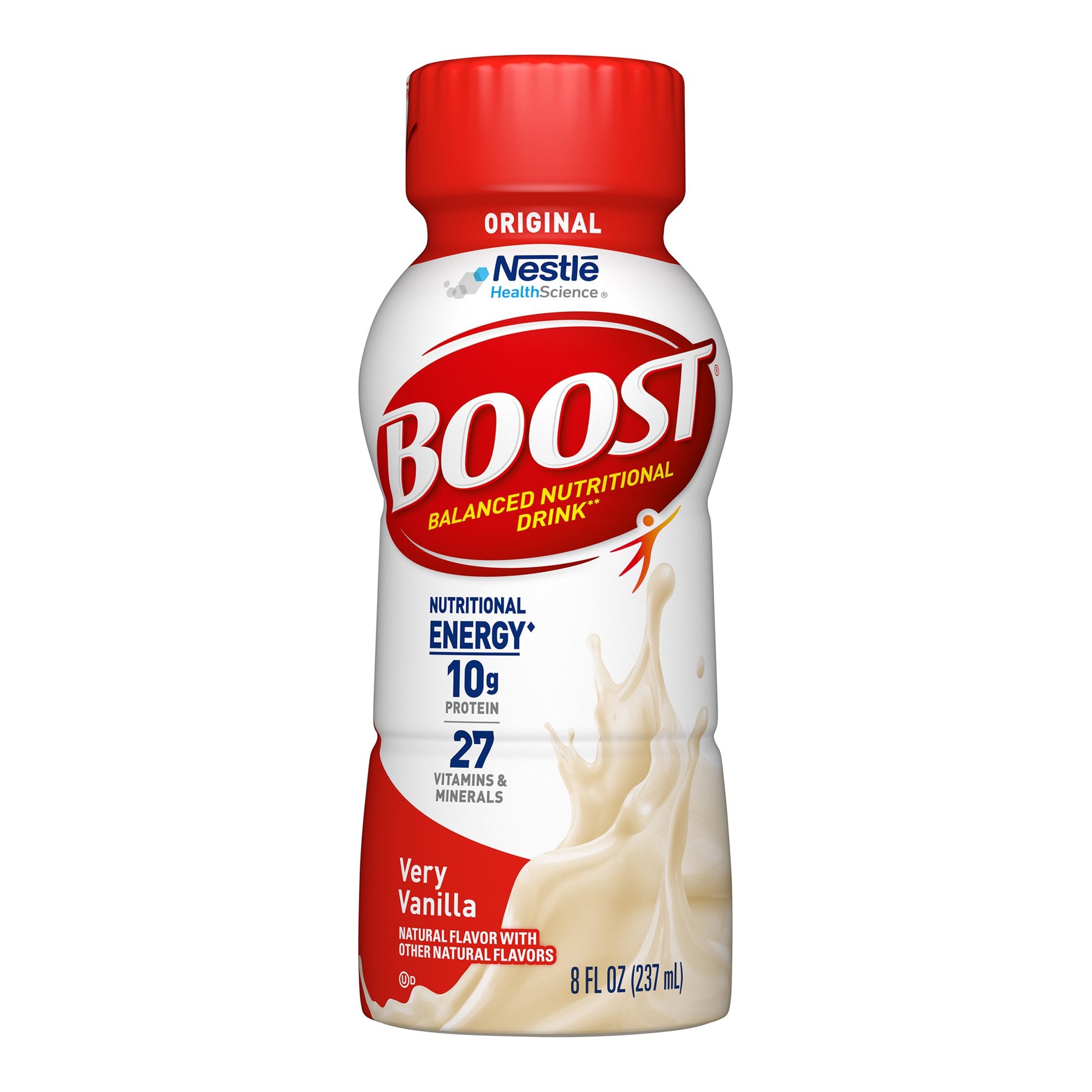 Oral Supplement Boost® Original Very Vanilla Flavor Liquid 8 oz. Bottle