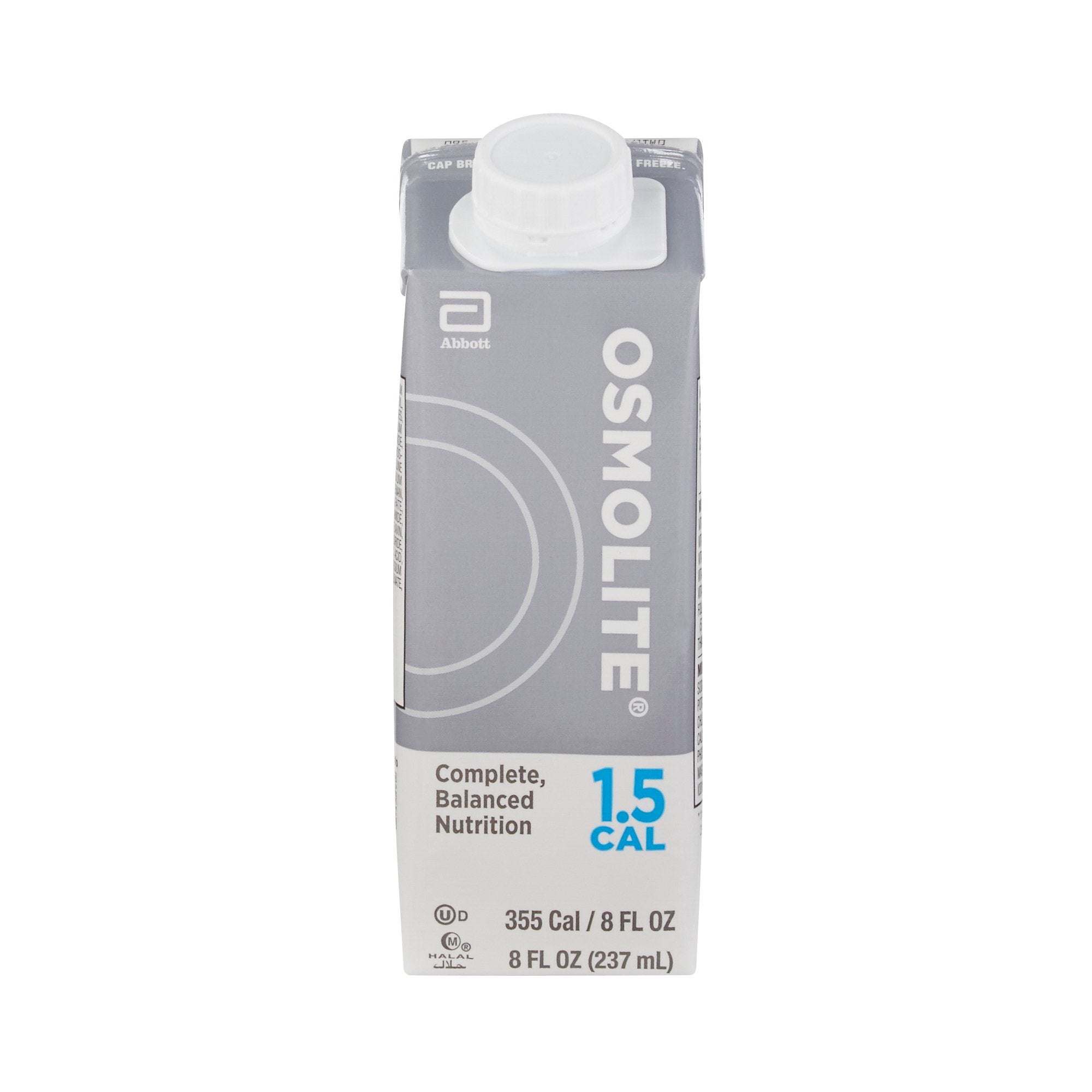 Tube Feeding Formula Osmolite 1.5 Cal Unflavored Liquid 8 oz. Reclosable Carton, Packaging Type- Case