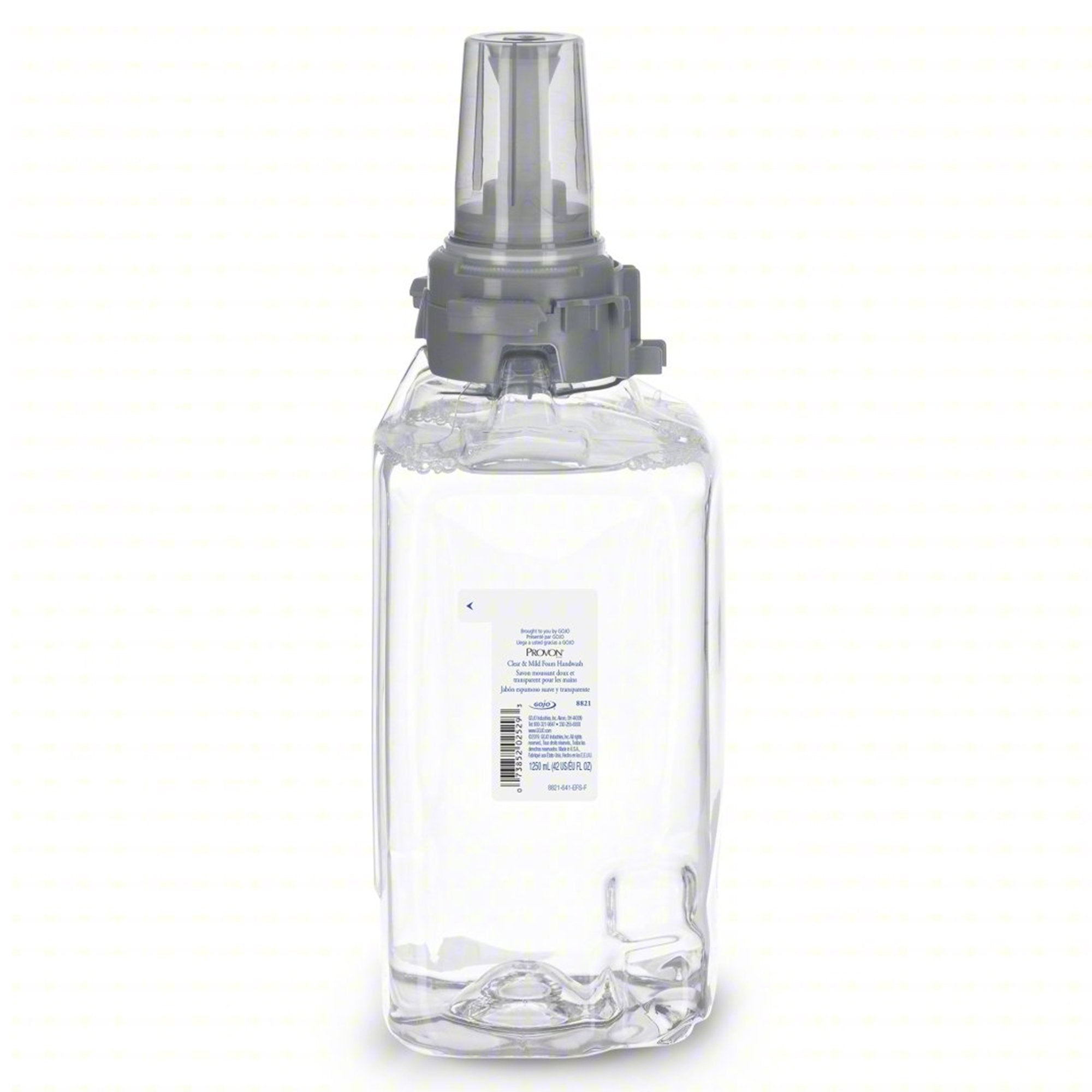 Soap PROVON Clear & Mild Foaming 1,250 mL Dispenser Refill Bottle Unscented, Packaging Type- Case