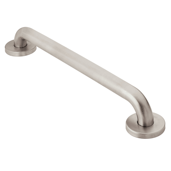 Moen Grab Bar  16  Securemount Stainless Steel  Cnceald Scrws