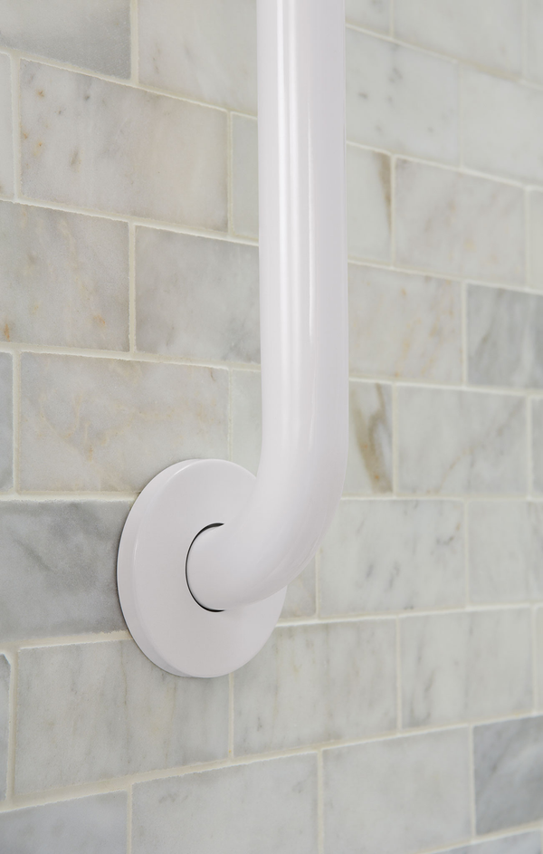 Moen Grab Bar  24  Securemount Polished Brass Concealed Screw