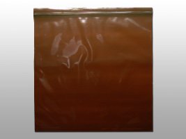 Reclosable UV Protection Bag 4 X 6 Inch LDPE Amber Zipper Closure