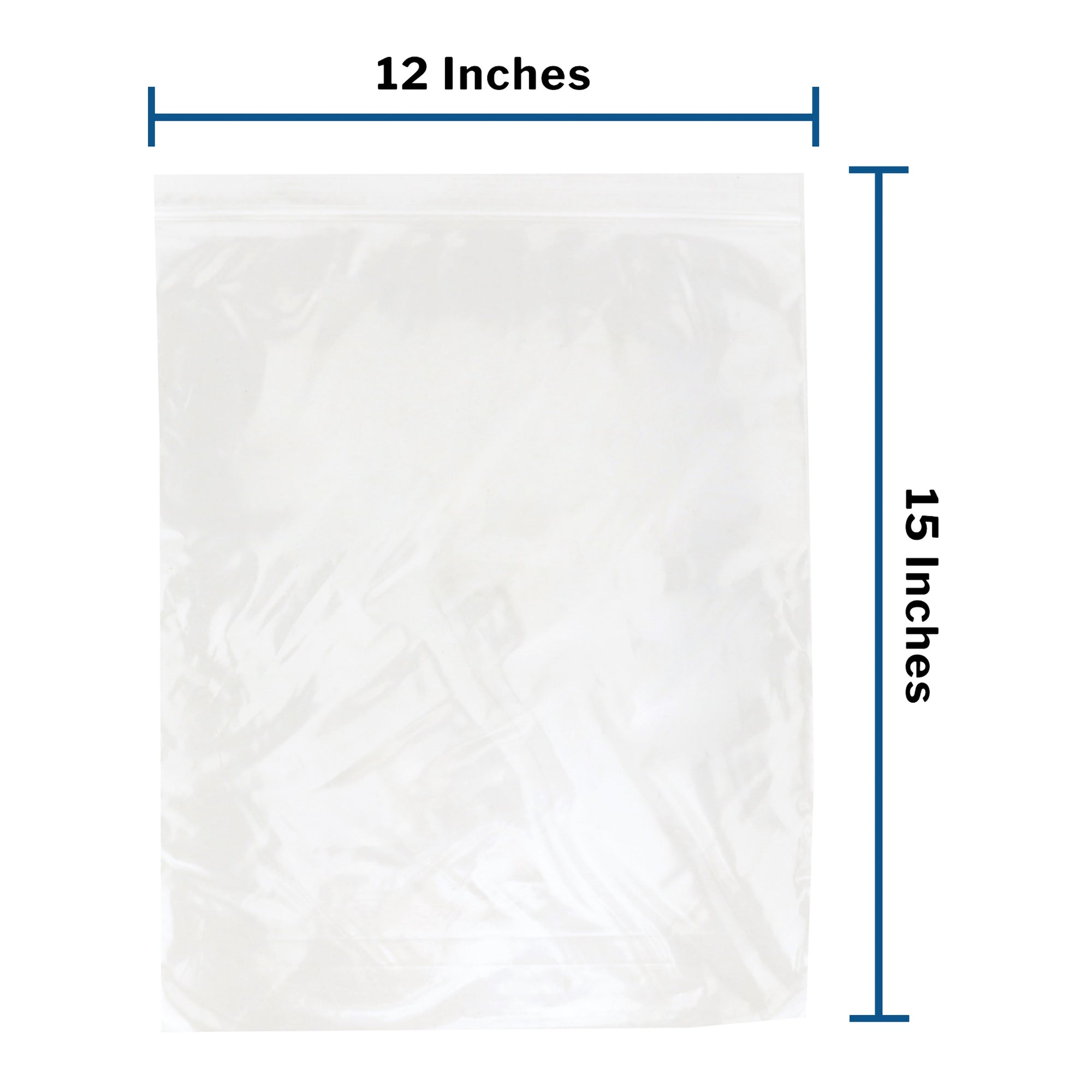 reclosable bag mckesson 12 x 15 inch polyethylene clear zipper closure packaging type box