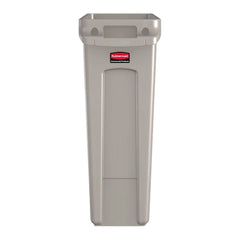 Rectangular Rubbermaid Slim Jim Trash Can