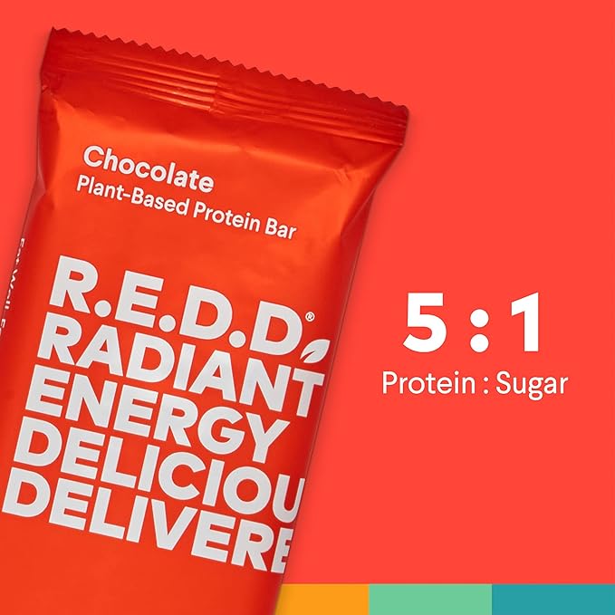 redd chocolate energy bars 1 each 12 ct