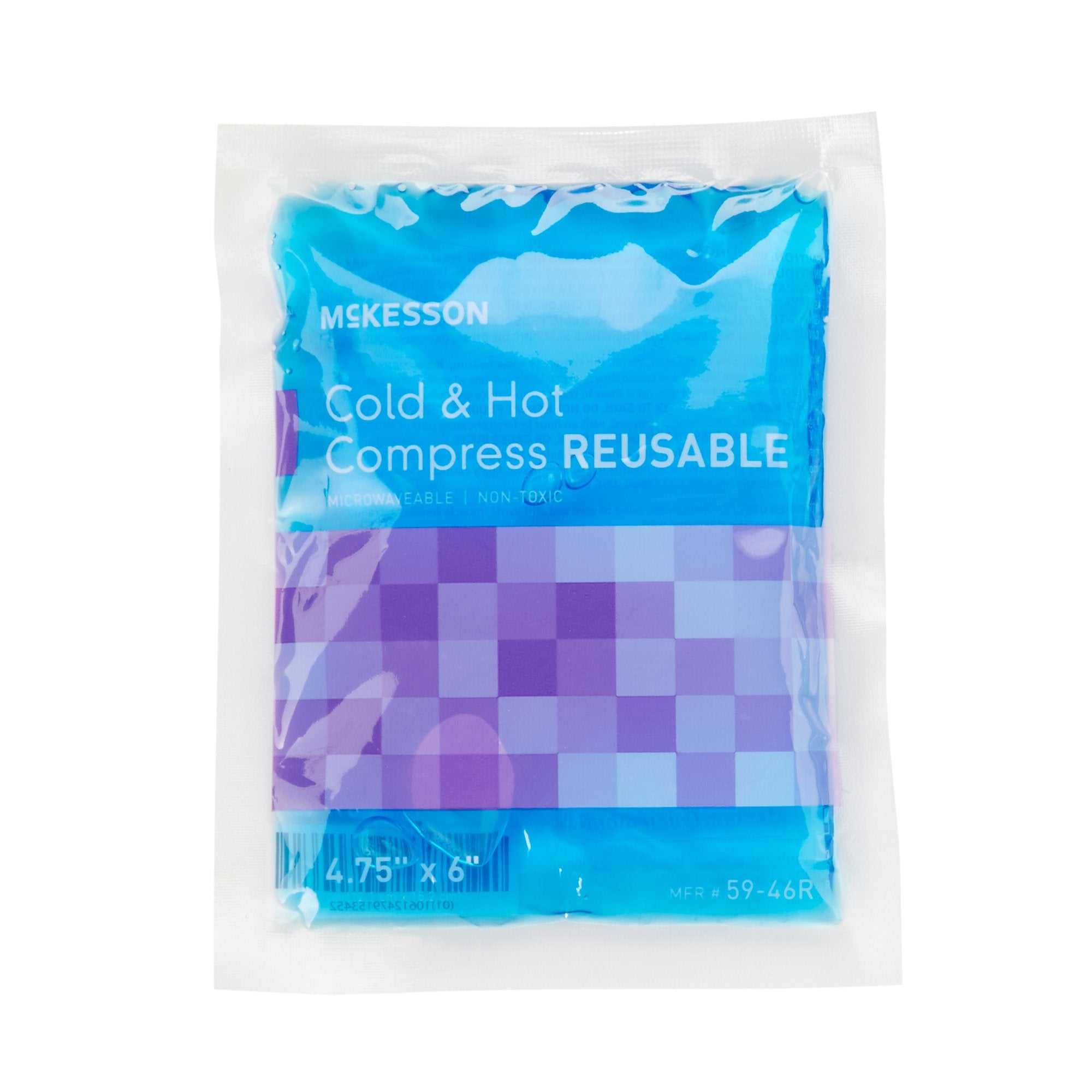 Hot / Cold Pack McKesson General Purpose Small 4-3/4 X 6 Inch Gel Reusable, Packaging Type- Case