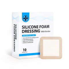 RHINO RESCUE Silicone Foam Dressing with Border