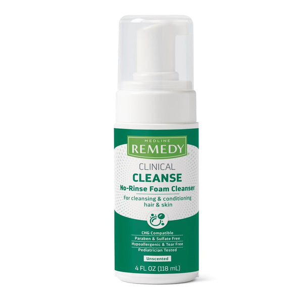 Rinse Free Cleanser Remedy Phytoplex Foaming 4 oz. Pump Bottle Vanilla Scent