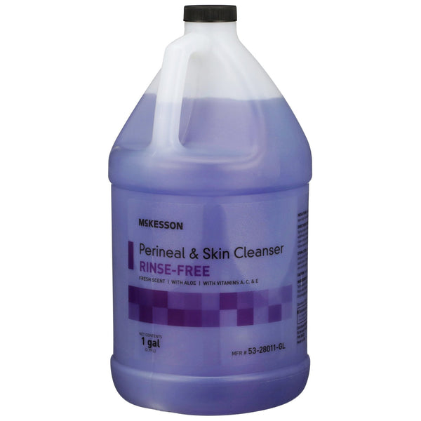 Rinse Free Perineal Wash McKesson Liquid 1 gal. Jug Fresh Scent