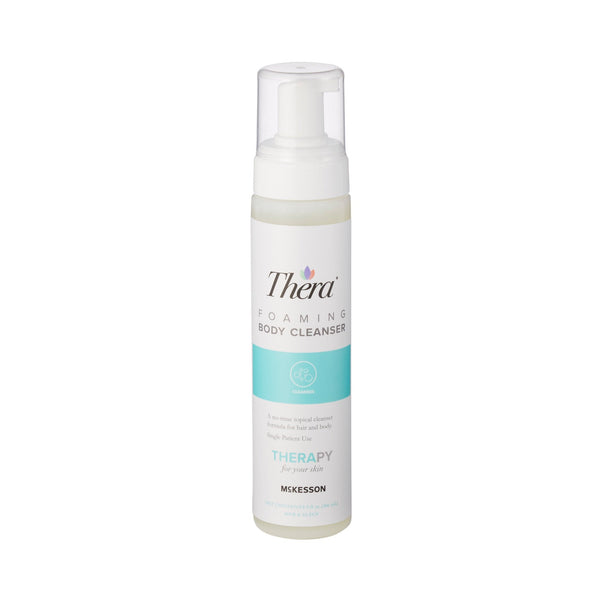 Rinse Free Shampoo and Body Wash Thera Foaming 9 oz. Pump Bottle Scented