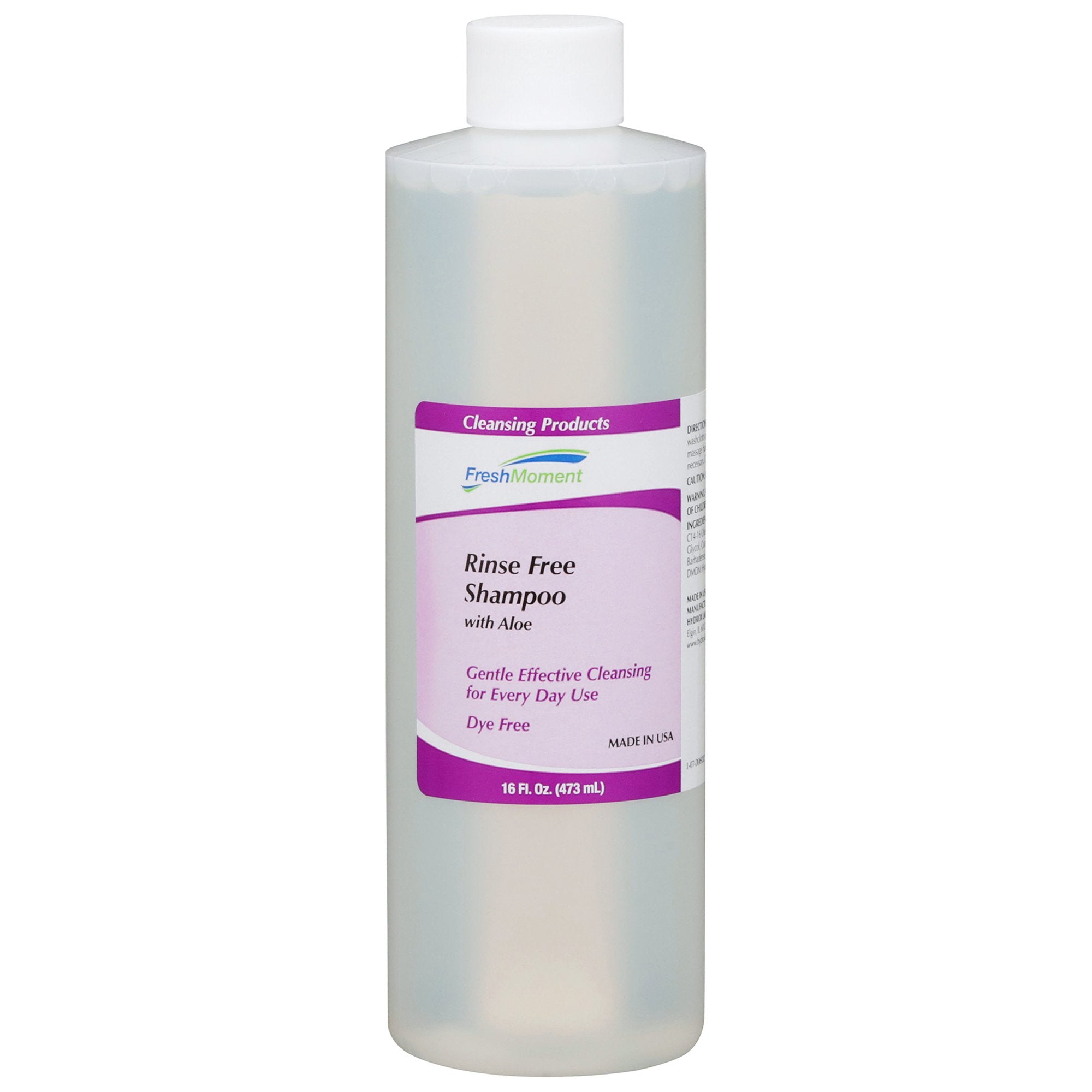 Rinse Free Shampoo Fresh Moment 16 oz. Bottle Floral Scent