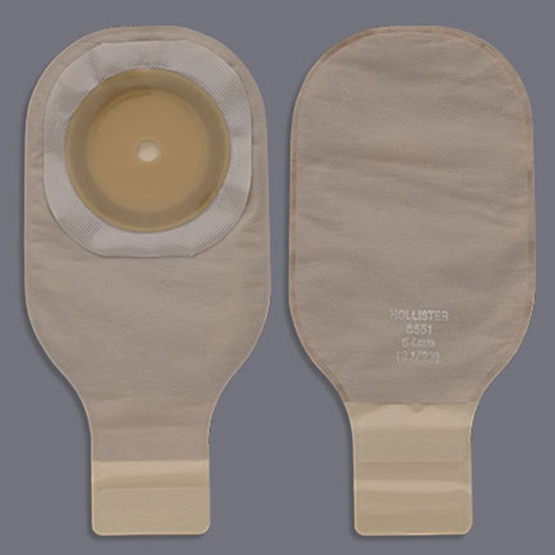 Colostomy Pouch Premier Flextend One-Piece System 9 Inch Length Trim To Fit Drainable