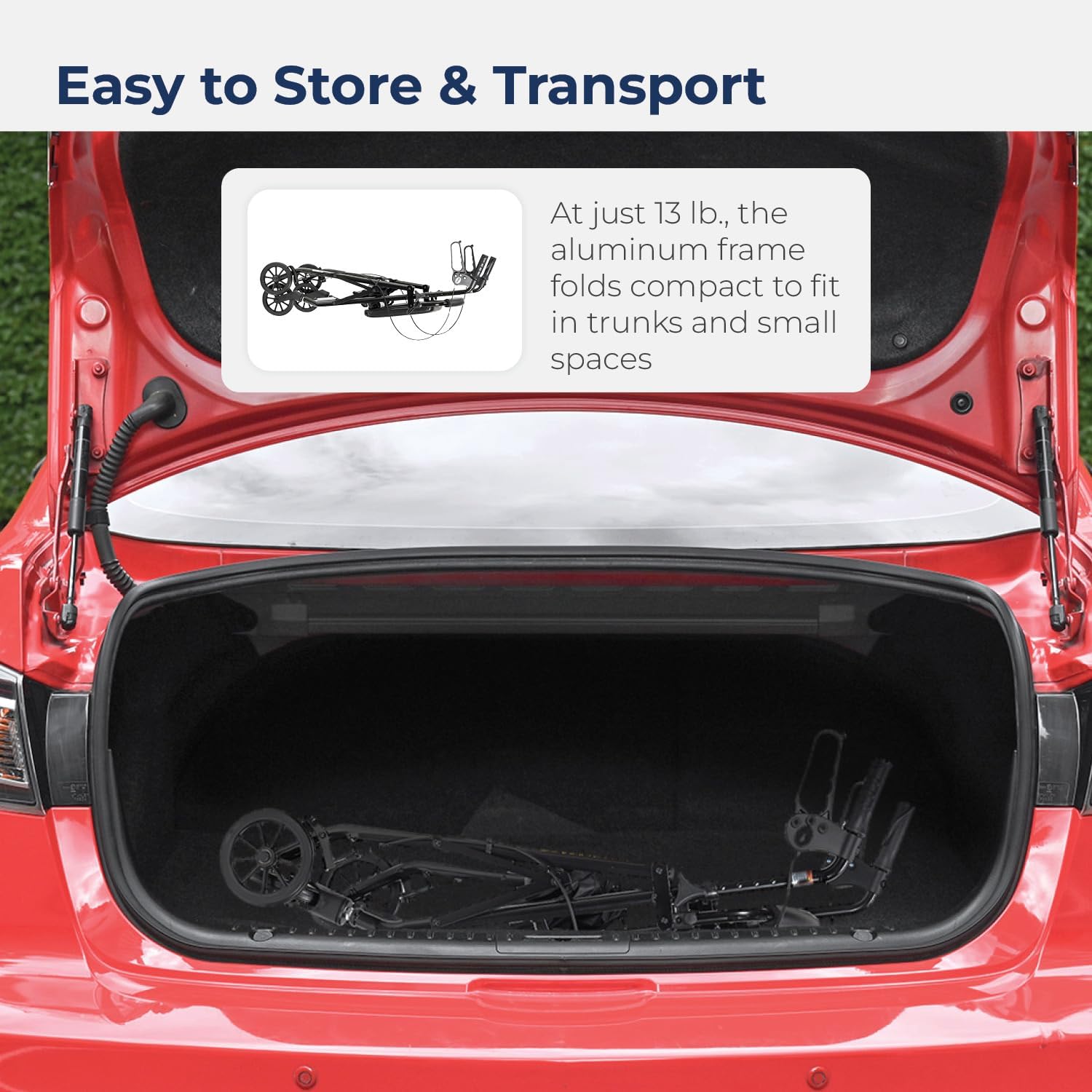 rollator 4 wheel with pouch padded seat black drive