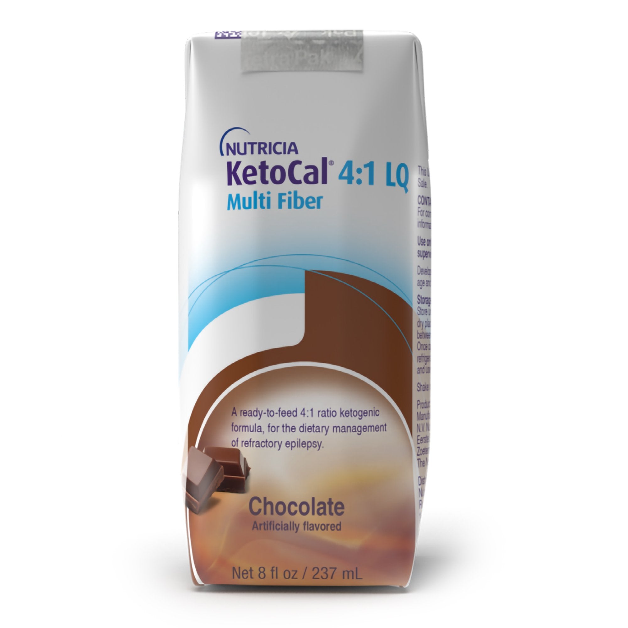 Oral Supplement KetoCal 4:1 LQ Chocolate Flavor Liquid 8 oz. Carton, Packaging Type- Case