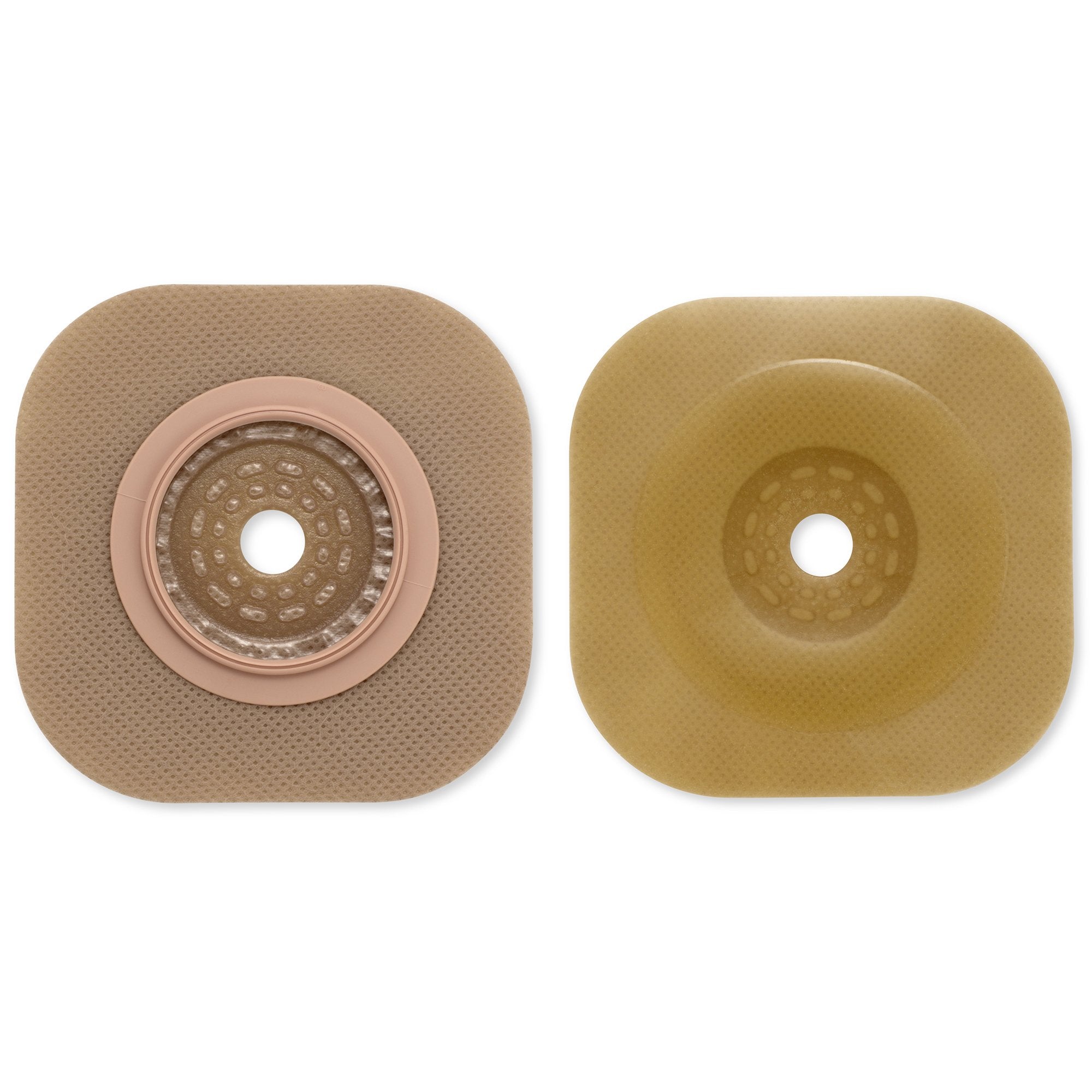 Ostomy Barrier CeraPlus New Image Trim to Fit, Extended Wear Without Tape 44 mm Flange Up to 1-1/4 Inch Opening 4 X 4 Inch, Packaging Type- Box