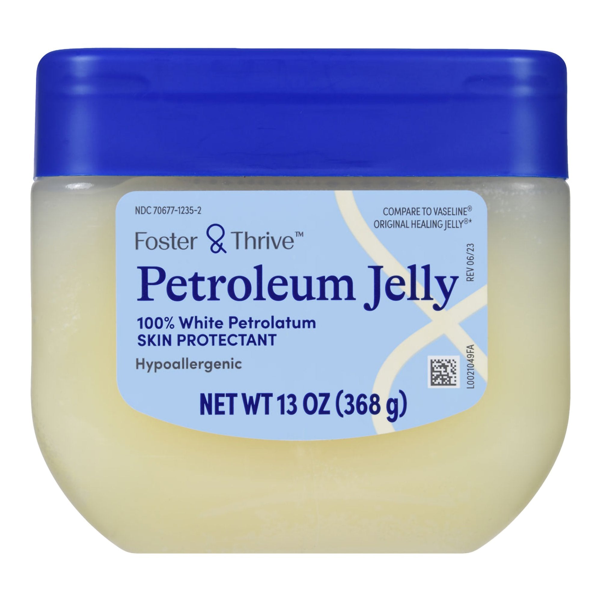 Petroleum Jelly Foster & Thrive 13 oz. Jar NonSterile, Packaging Type- Each