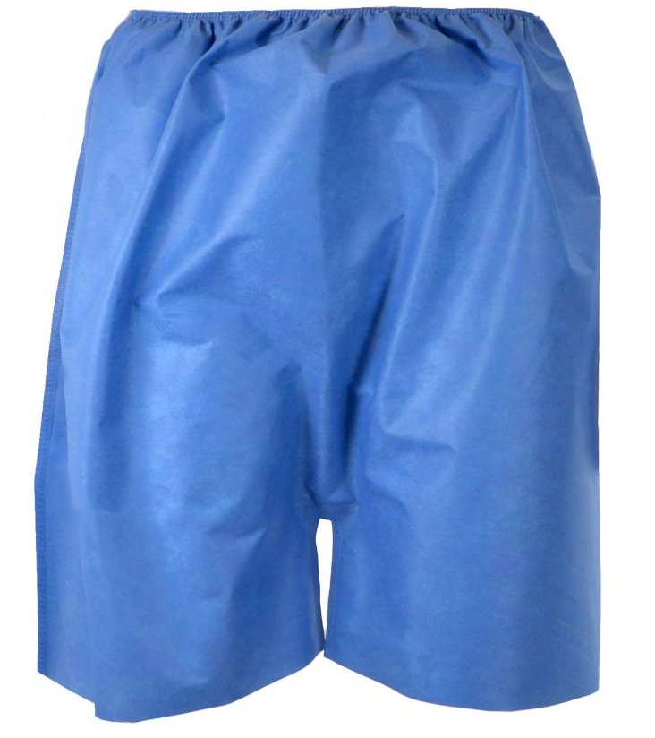 Exam Shorts 3X-Large Adult Disposable, Packaging Type- Case