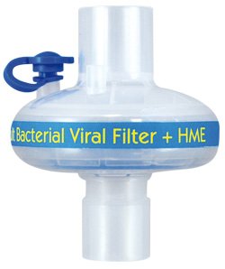 Bacterial / Viral Filter ThermoShield 32 mg H?O/L @ VT 500mL 1.4 cm H?O @ 30 LPM