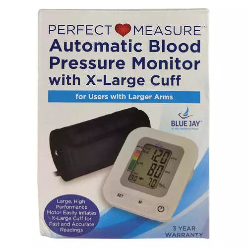 Full Automatic Blood Pressure W/extra Large Cuff & 4 Aa Batt