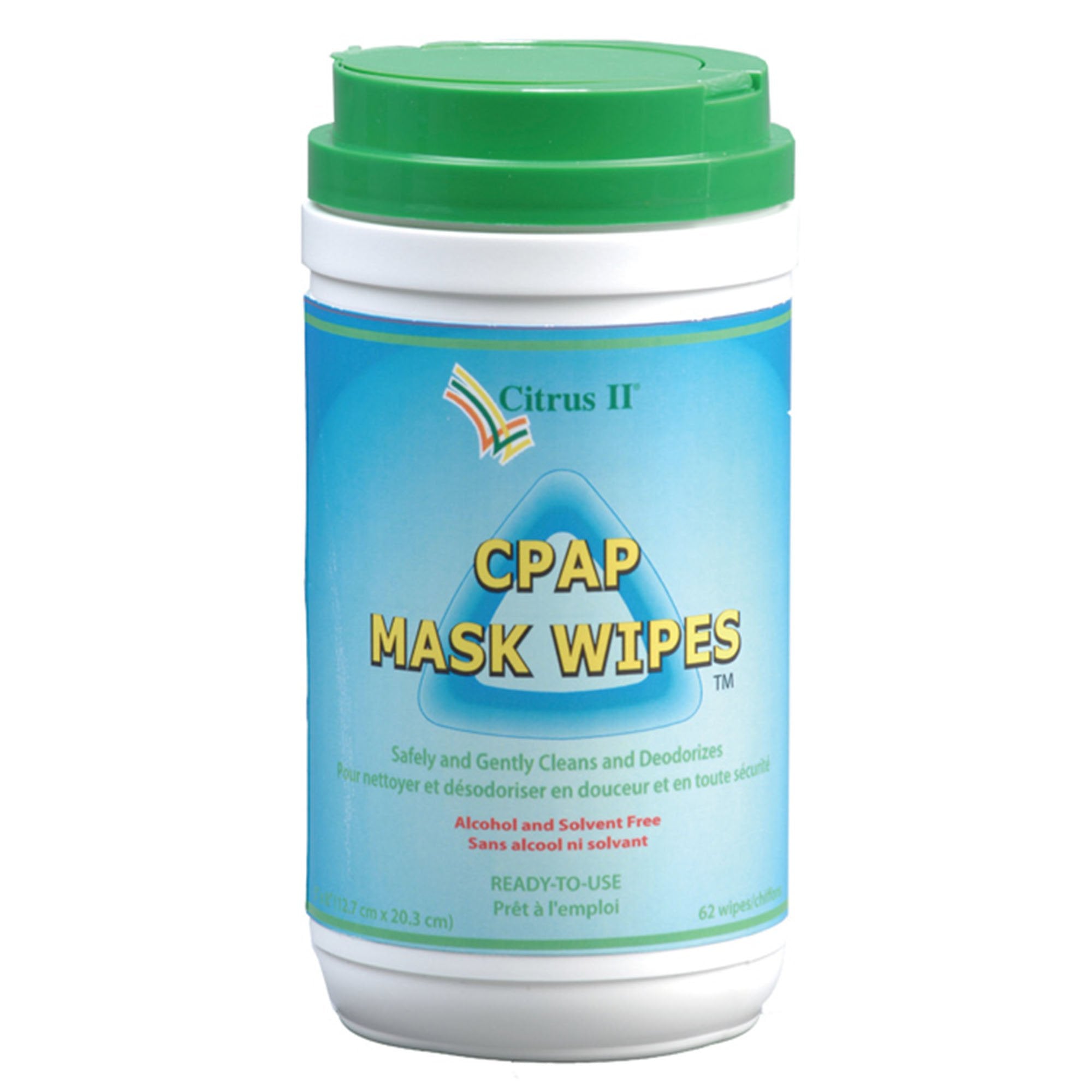 CPAP Wipes Citrus II 5 X 8 Inch, 7.5 oz, Packaging Type- Case