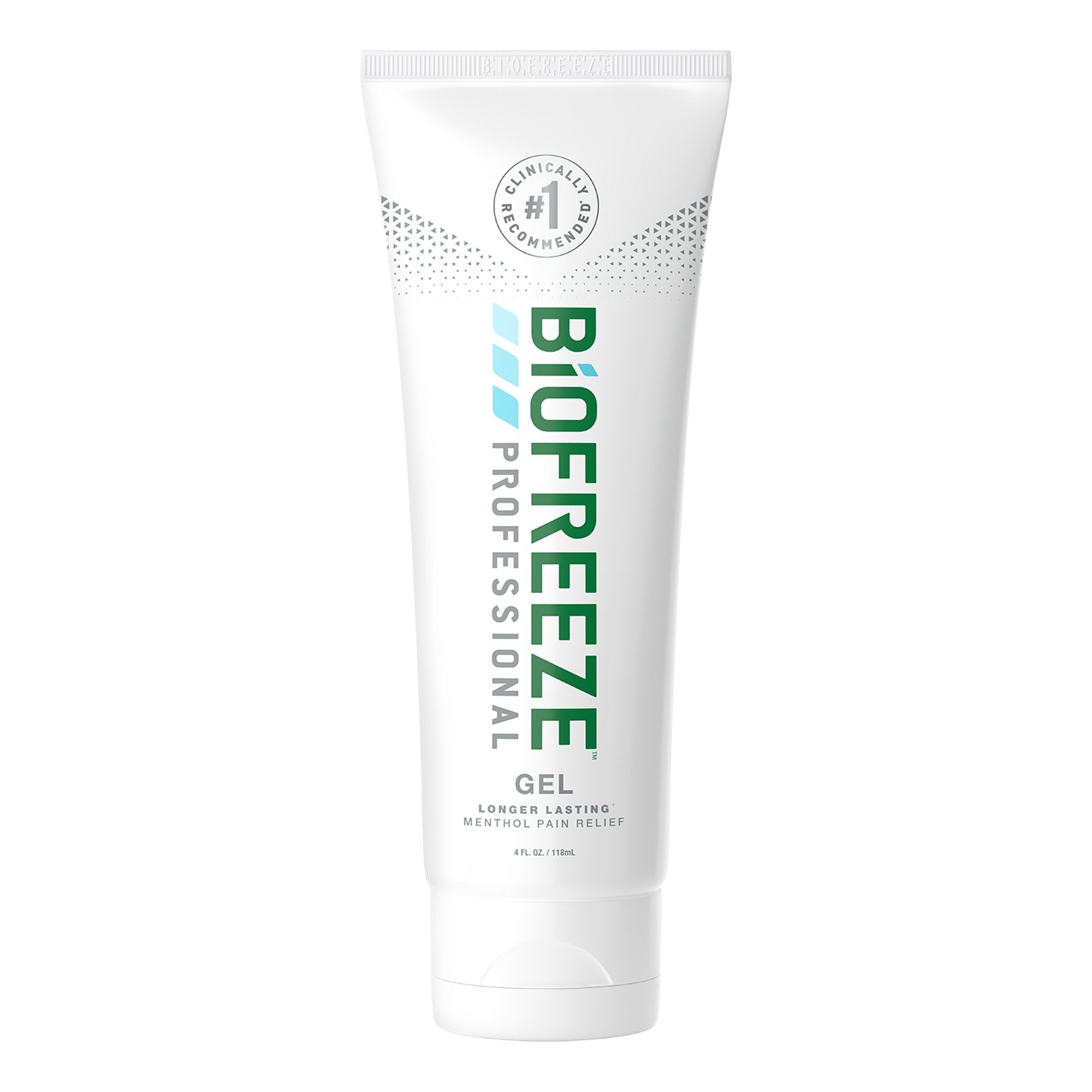 Topical Pain Relief Biofreeze Professional 5% Strength Menthol Topical Gel 4 oz., Packaging Type- Box