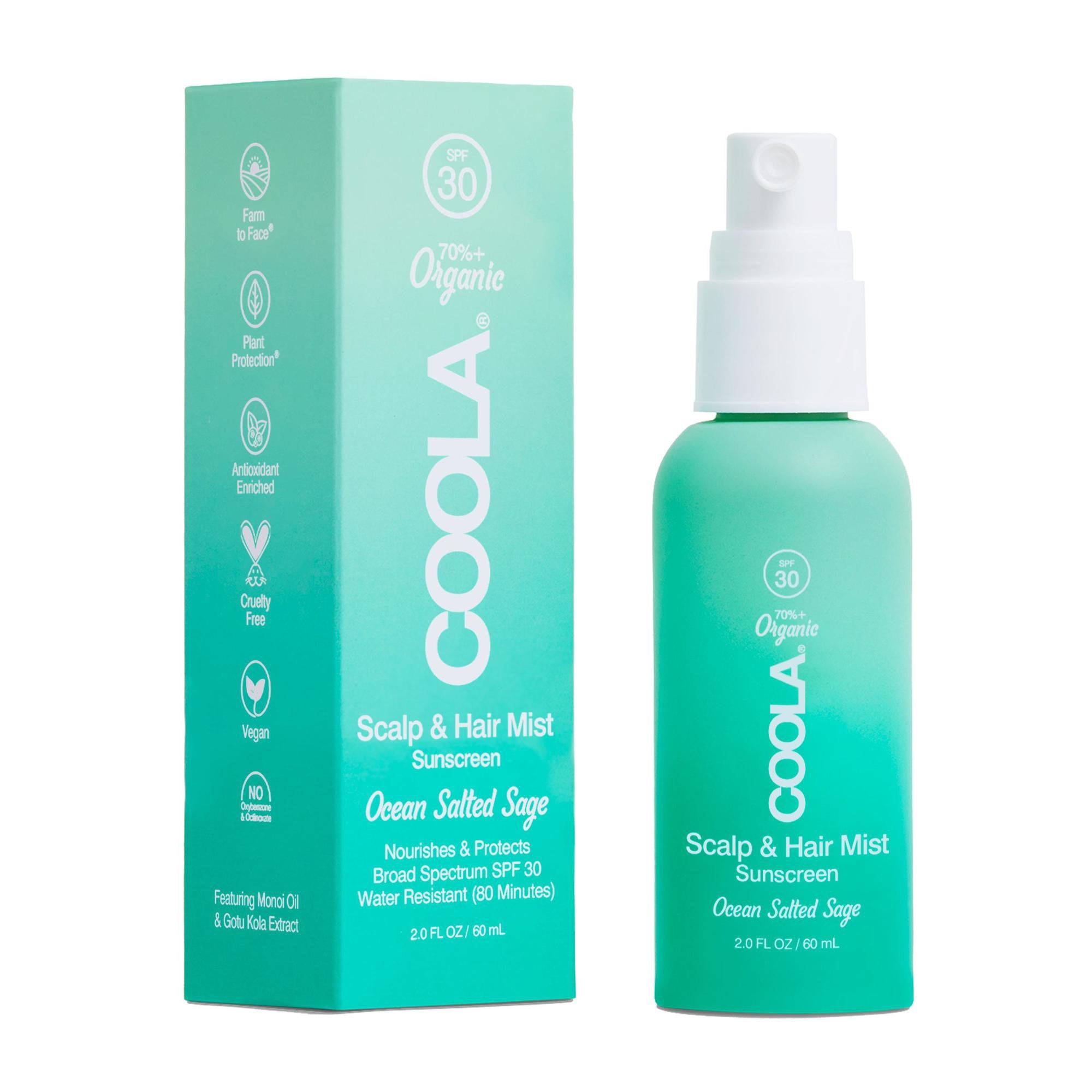 Scalp and Hair Sunscreen COOLA® SPF 30 Liquid 2 oz. Pump Bottle