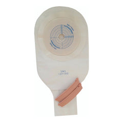 Ostomy Pouch Safe n Simple One Piece System 12 Inch Length Flat, Trim to Fit Drainable