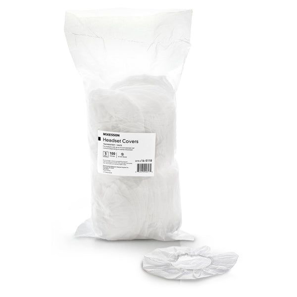 Sanitary Headset Cover McKesson Small For Earmuff of Most Headphones