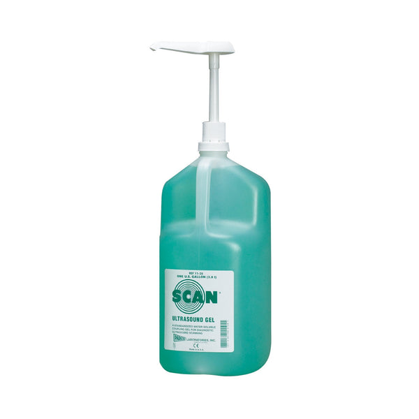 Ultrasound Gel Scan Medium Viscosity 1 gal. Pump Bottle NonSterile